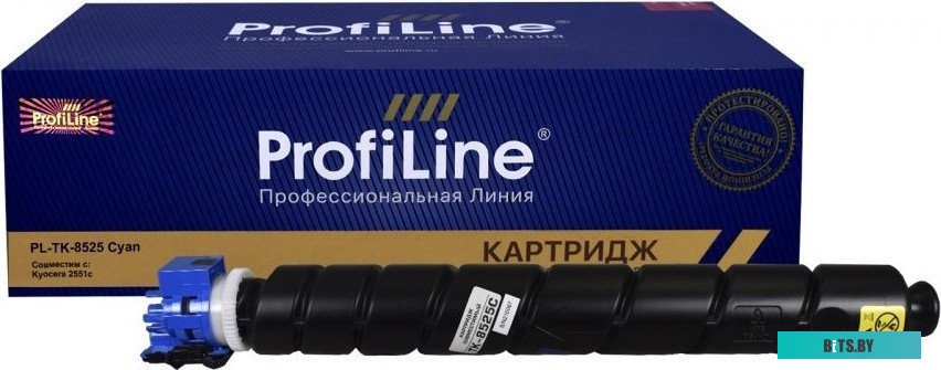 Тонер-картридж ProfiLine PL-TK-8525C для принтеров Kyocera TASKalfa 4052ci Cyan 20000 копий ProfiLine