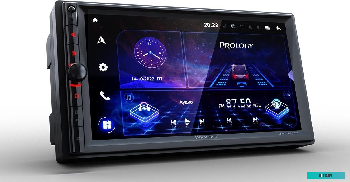 PRMPA260 Автомагнитола Prology MPA-260 DSP 2DIN 4x60Вт