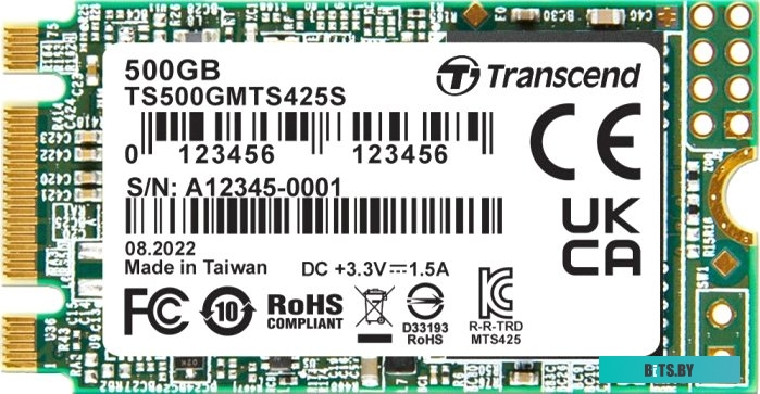SSD Накопитель Transcend 425S 1TB TS1TMTS425S