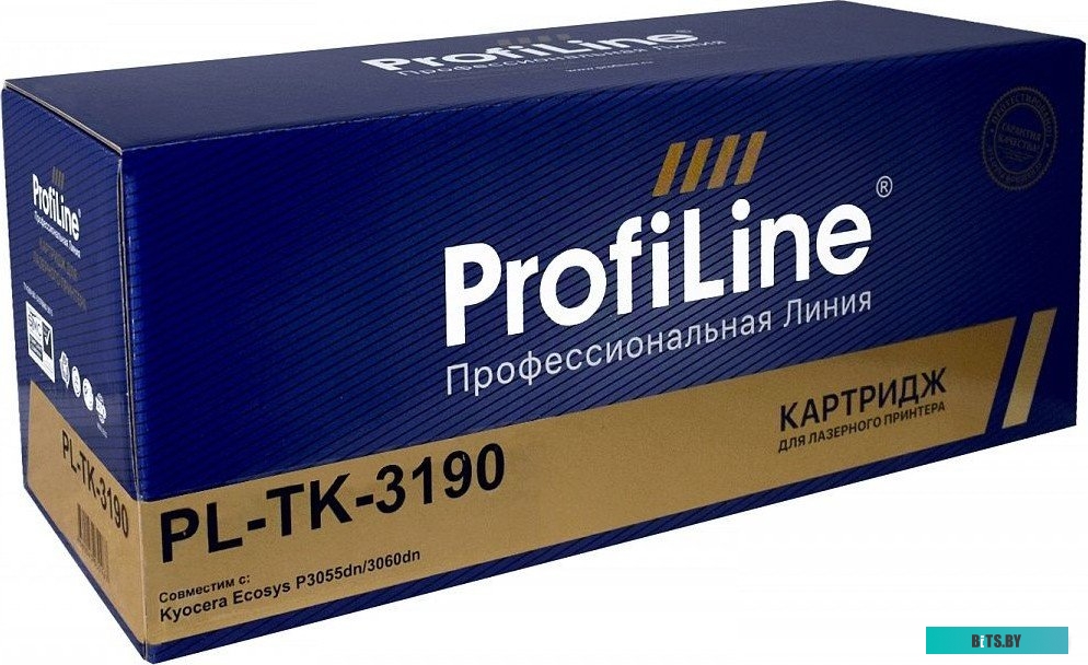 Тонер-картридж лазерный совместимый TK-3190 для Kyocera Ecosys P3055dn/3060dn 25000к + бункер отработанного тонера PL