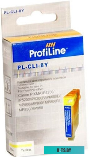 Чернила ProfiLine PL-CLI-8_Y