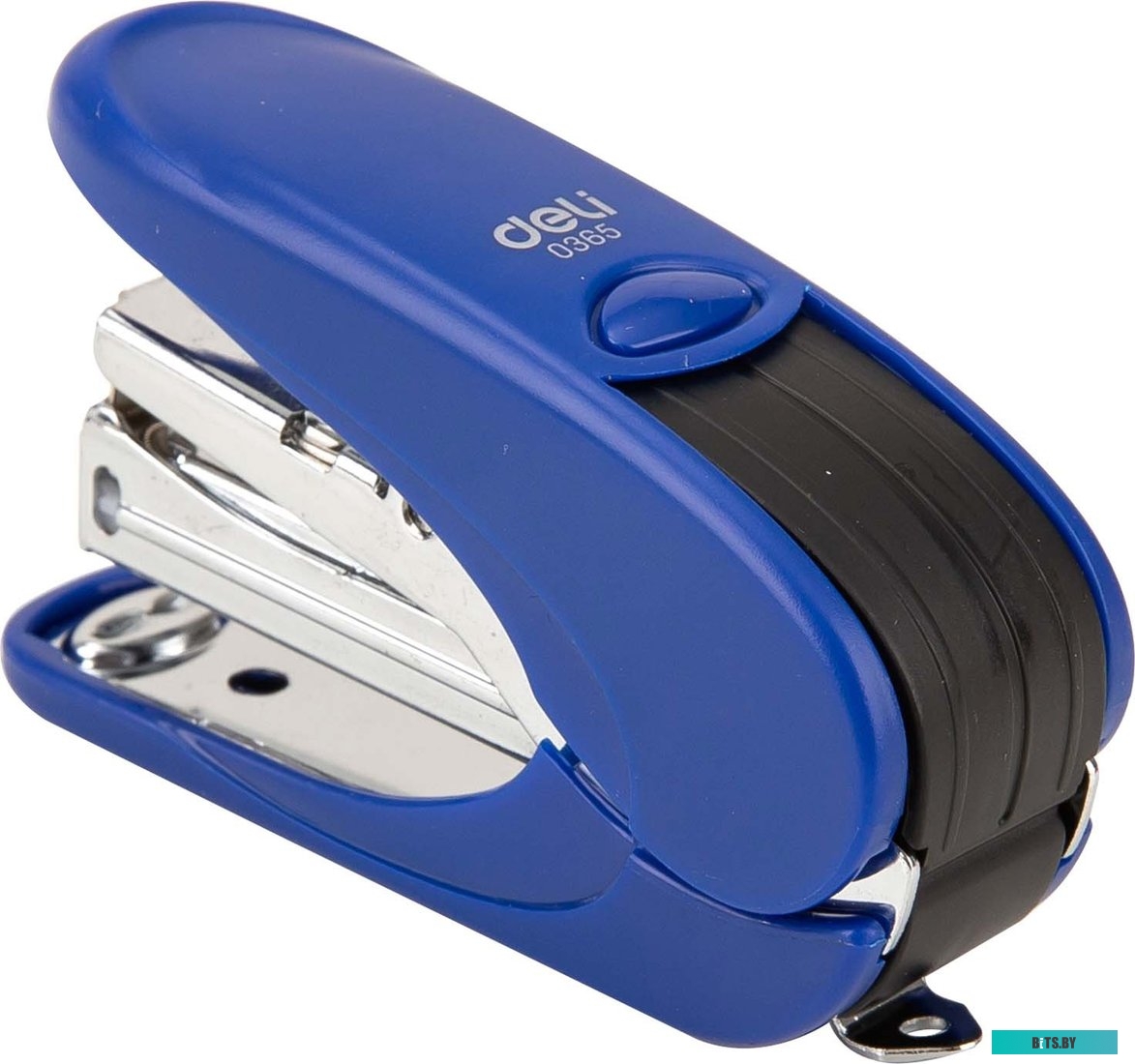 05865BLUE Степлер KW-Trio Dolphin Full strip,  20 листов, 210 скоб,  голубой [05865blue]