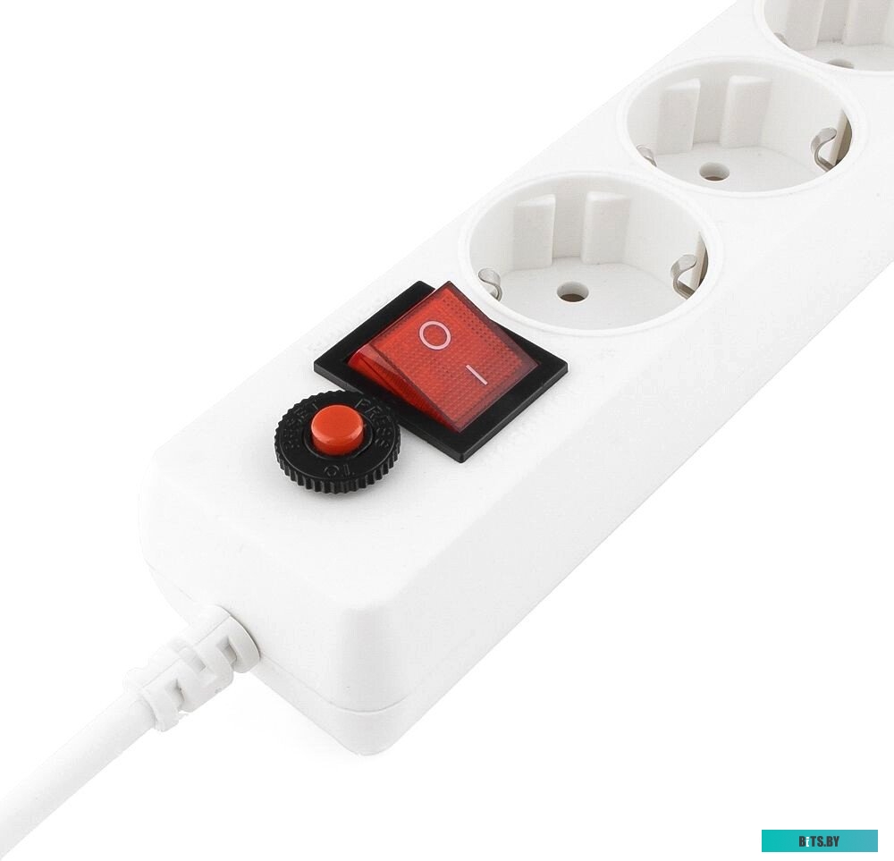 Сетевой фильтр Гарнизон ЕНLB-5 1.4 м 5 р черный