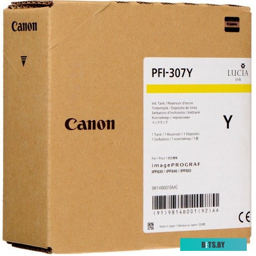 Картридж Canon PFI-307 Y