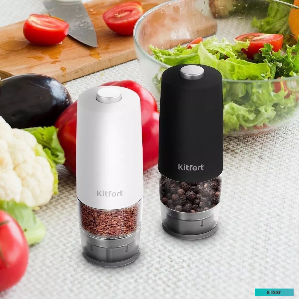 KT-6005 Набор автоматических мельниц для соли и перца Kitfort KT-6005