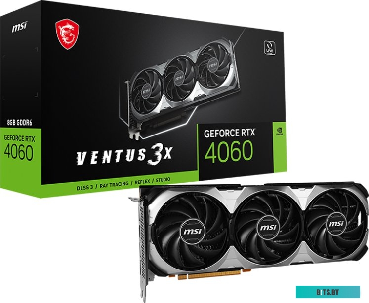 Видеокарта MSI GeForce RTX 4060 Ventus 3X 8G 0824142325636