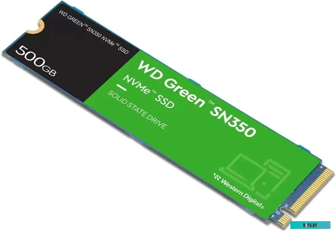 SSD накопитель Western Digital WD Green SN350 WDS500G2G0C