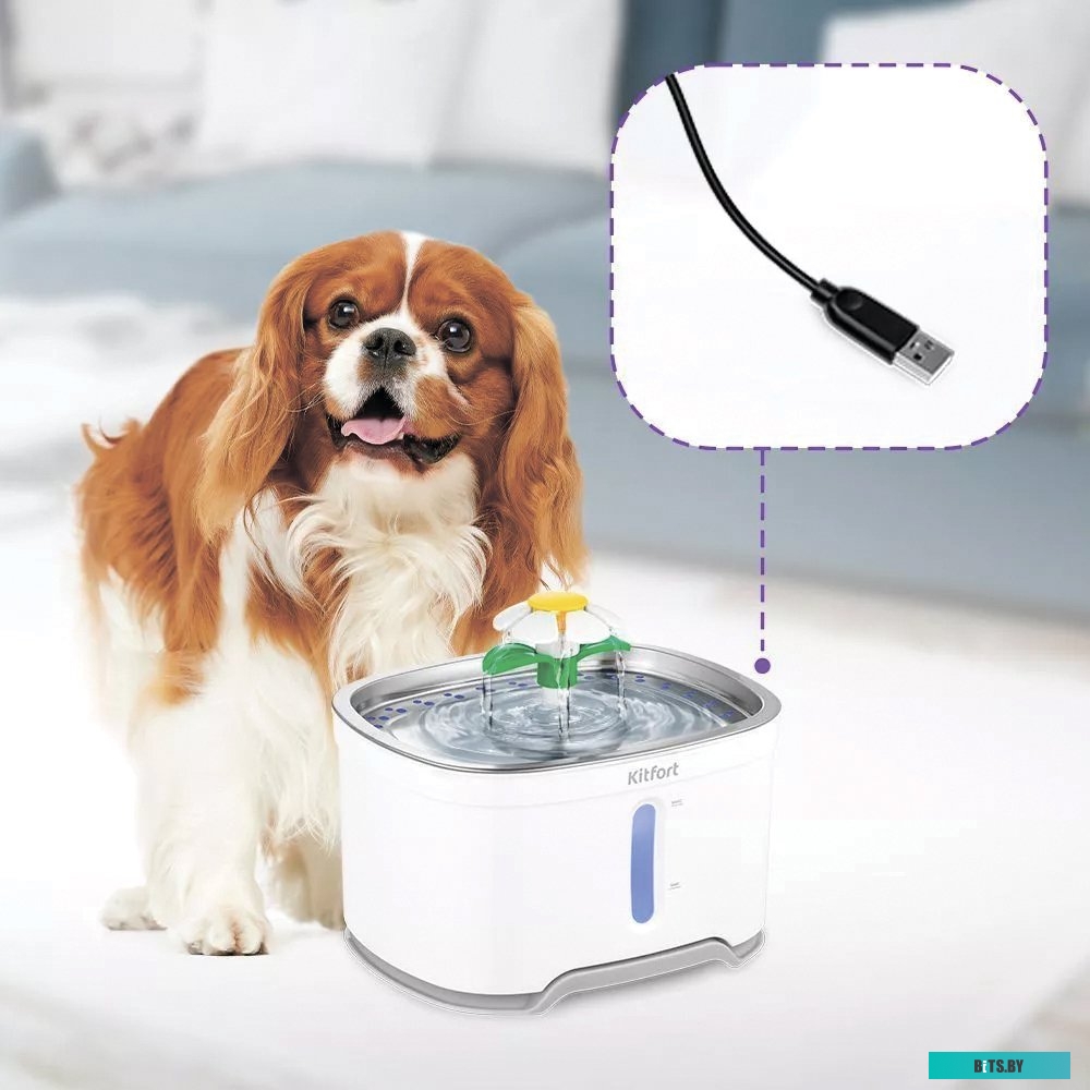KT-4048 Фонтанчик для животных "Kitfort" [KT-4048]