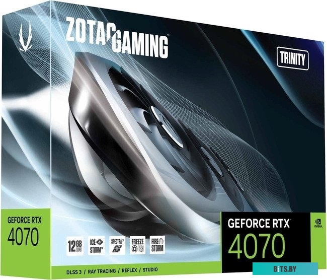 Видеокарта ZOTAC GeForce RTX 4070 Trinity ZT-D40700D-10P