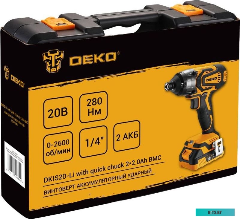 Deko DKIS20-Li Set 063-4392 (с 2-мя АКБ, кейс)