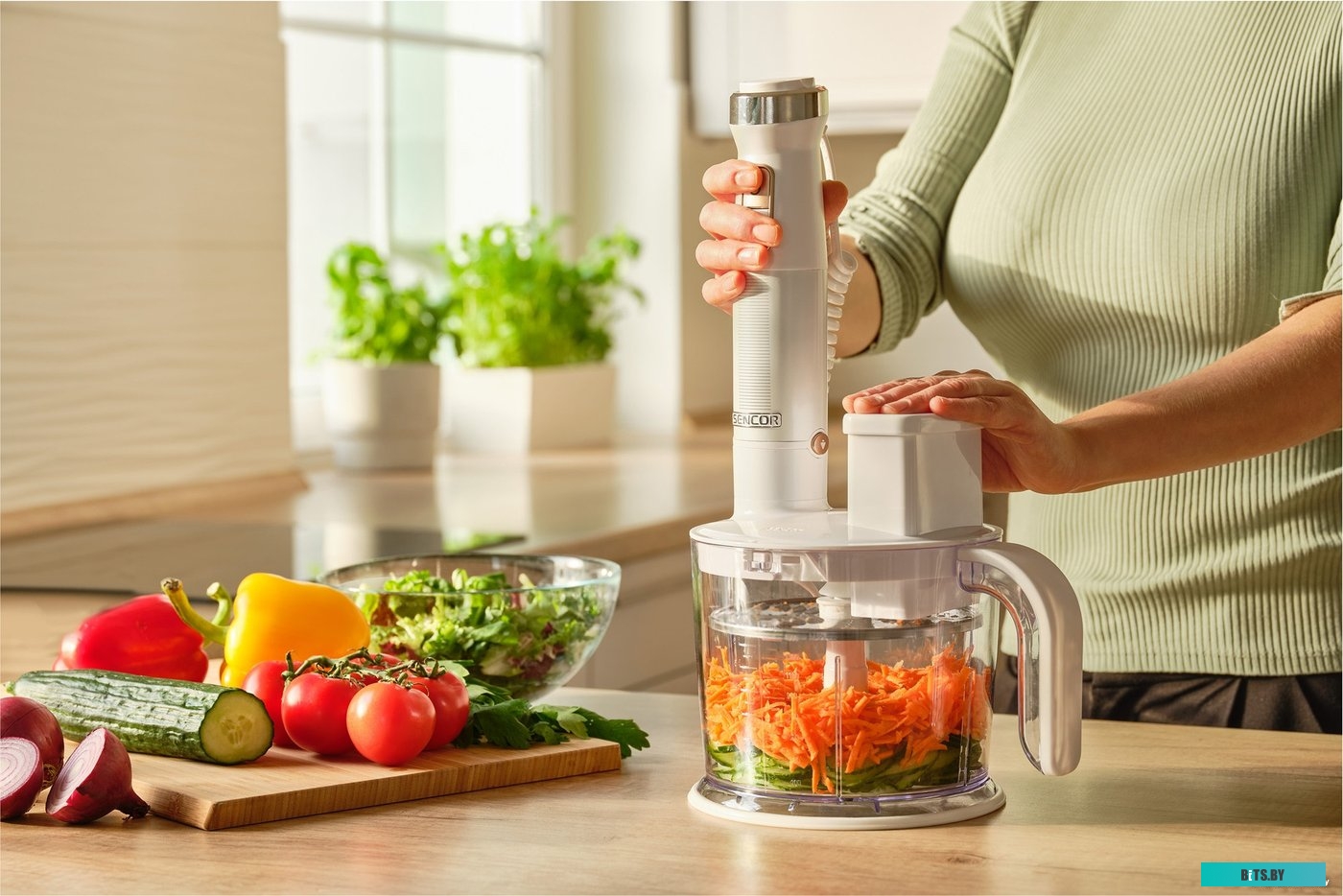 SHB 6551 WH Блендер погружной Sencor SHB 6551 WH