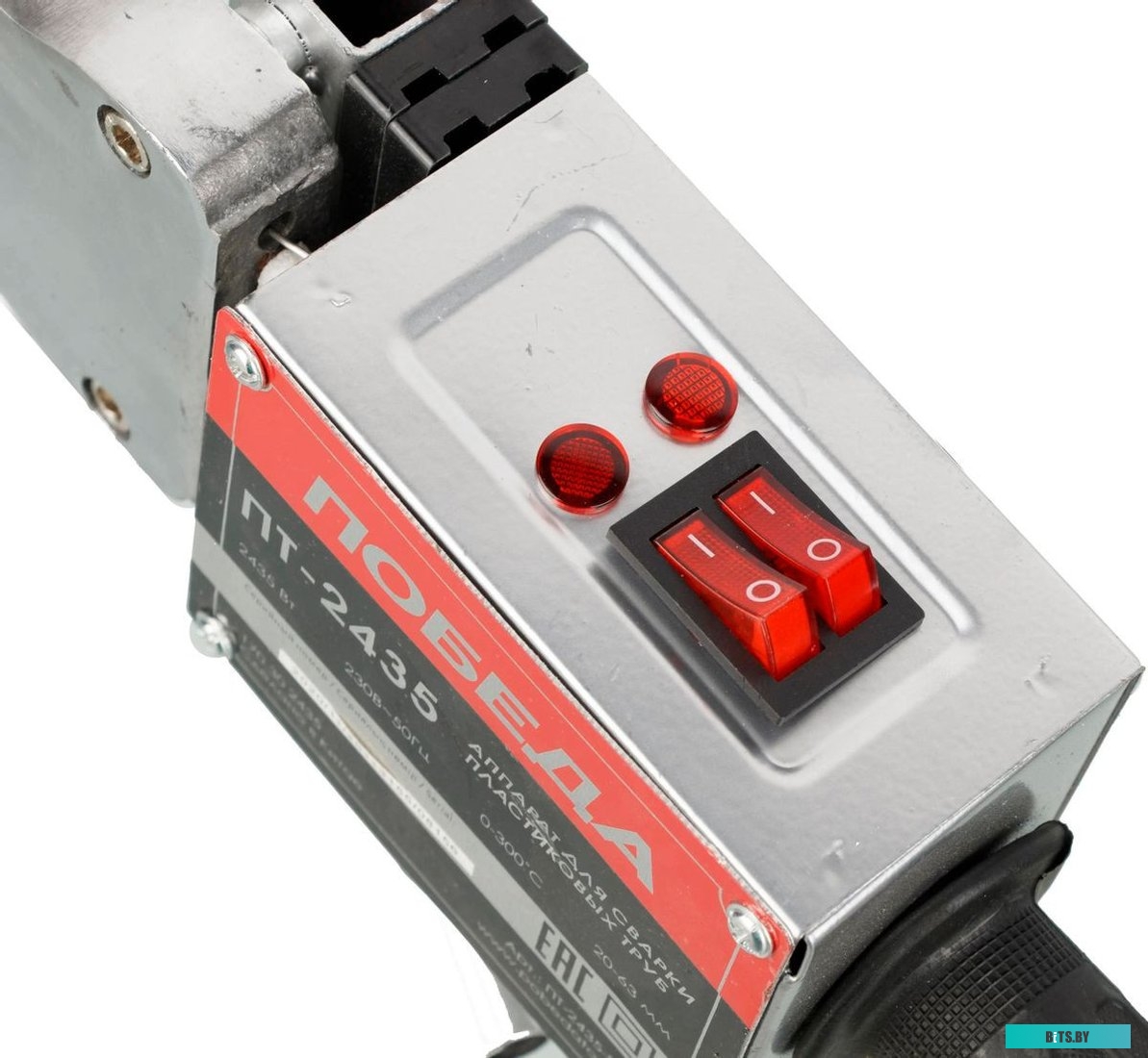 170302435 Сварочный аппарат для пластиковых труб ПОБЕДА ПТ-2435,  кейс [170302435]