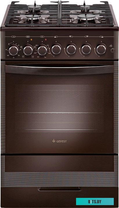 ПГЭ 5502-02 0045 Плита Комбинированная Gefest ПГЭ 5502-02 0045 коричневый (без крышки) реш.чугун