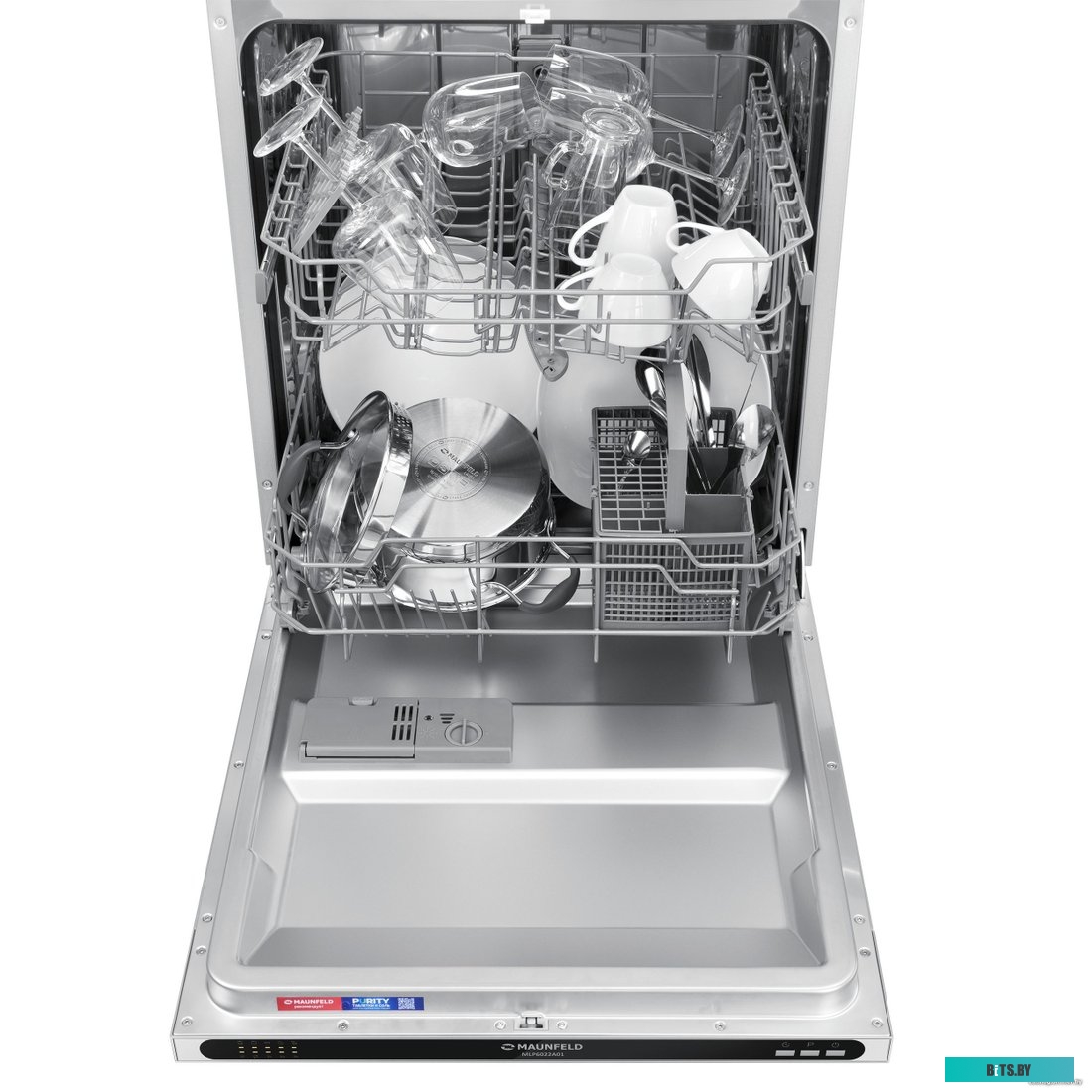 КА-00021068 Встраиваемая посудомоечная машина MAUNFELD MLP6022A01,  полноразмерная, ширина 59.8см, полновстраиваемая, загрузка 12 комплектов