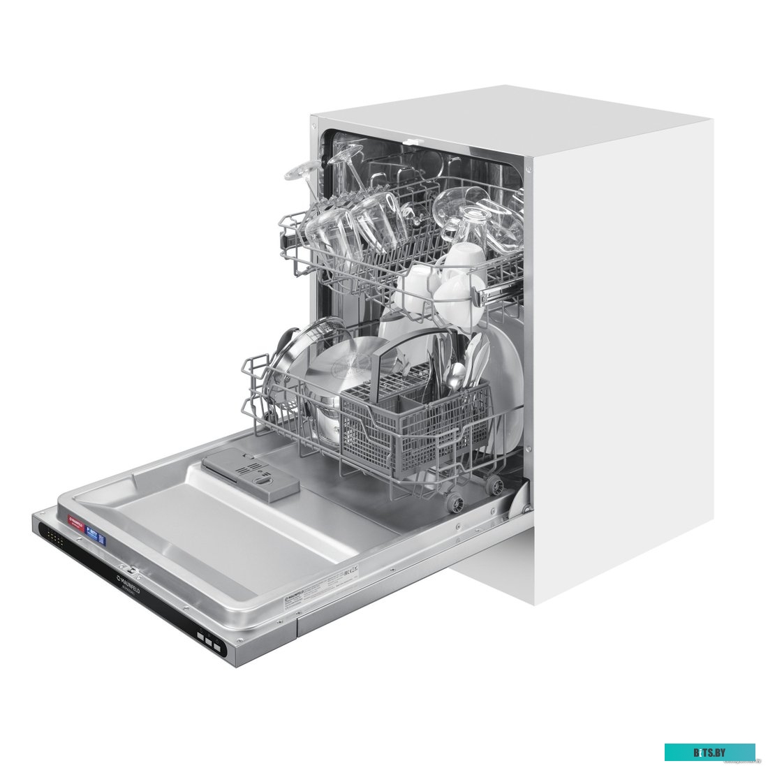 КА-00021068 Встраиваемая посудомоечная машина MAUNFELD MLP6022A01,  полноразмерная, ширина 59.8см, полновстраиваемая, загрузка 12 комплектов