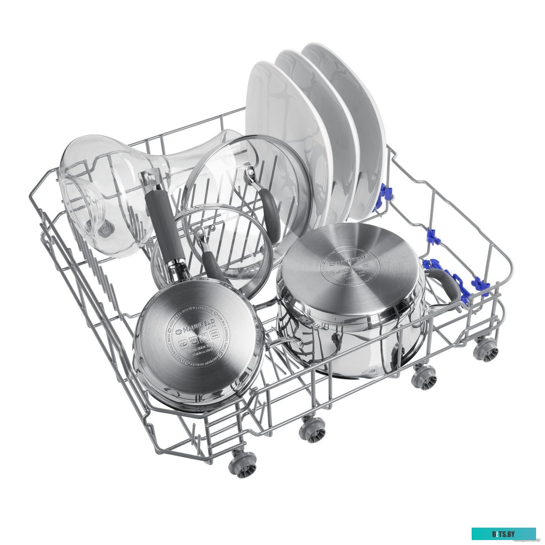 КА-00021068 Встраиваемая посудомоечная машина MAUNFELD MLP6022A01,  полноразмерная, ширина 59.8см, полновстраиваемая, загрузка 12 комплектов