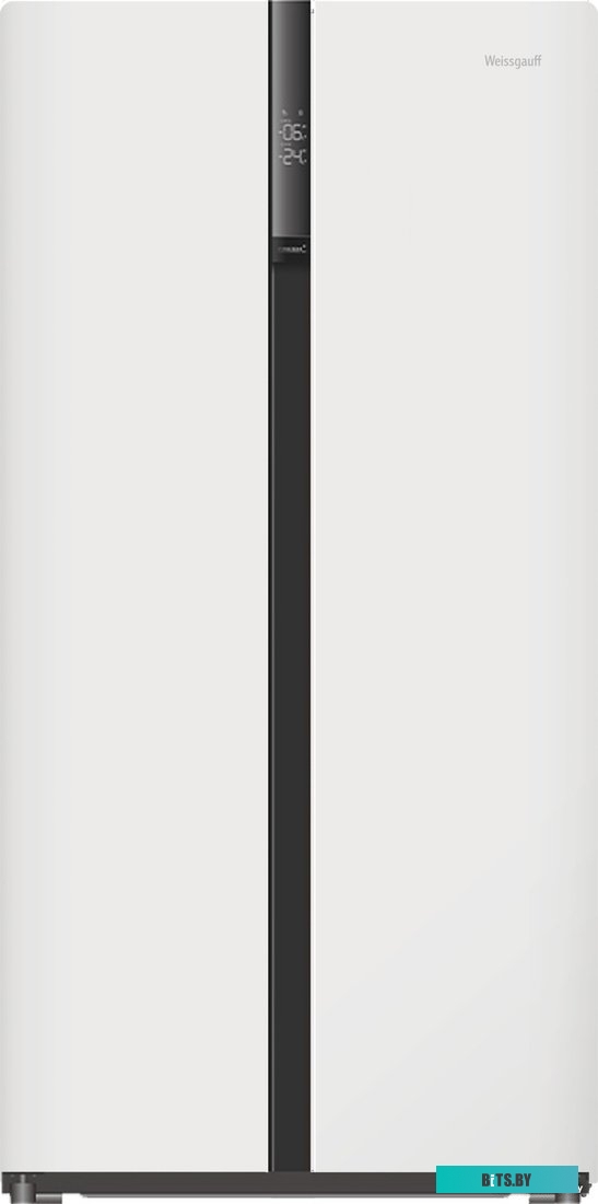 WSBS500InverterNoFrostWhiteGlass Weissgauff WSBS 500 Inverter NoFrost White Glass