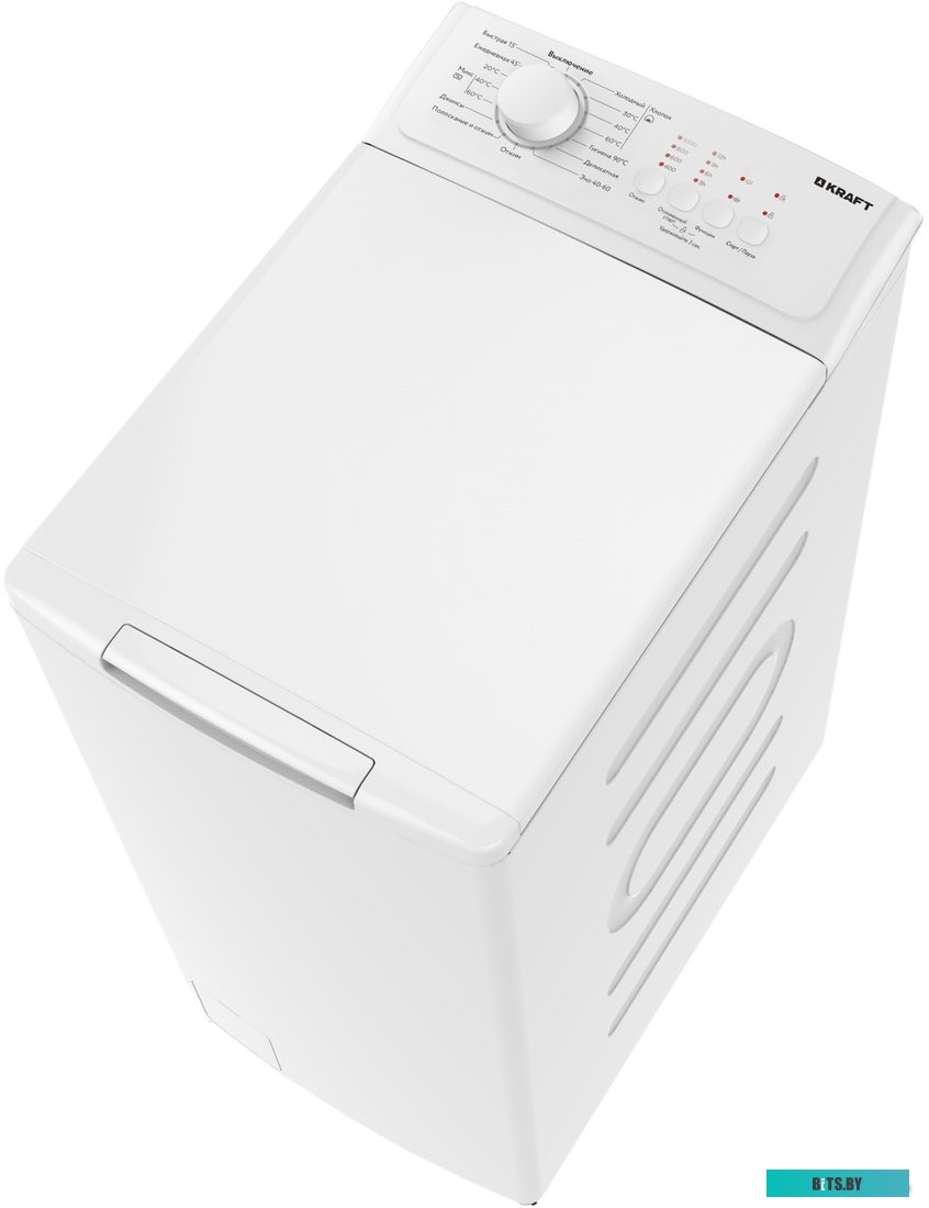 KF-UME6201W Стиральная машина KRAFT KF-UME6201W, с вертикальной загрузкой, 6кг, 1000об/мин