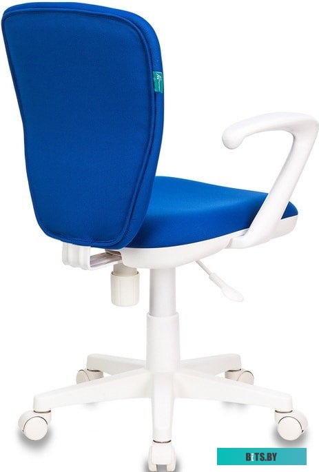 KD-W10AXSN/26-21 Кресло детское Бюрократ KD-W10AXSN, на колесиках, ткань, синий [kd-w10axsn/26-21]