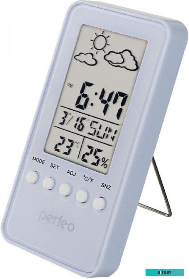 Метеостанция Perfeo Window PF-S002A (белый) <PF_A4862>