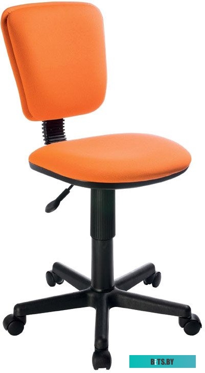 CH-204NX/26-291 Кресло Бюрократ Ch-204NX, на колесиках, ткань, оранжевый [ch-204nx/26-291]