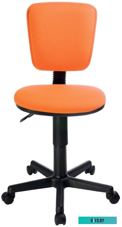 CH-204NX/26-291 Кресло Бюрократ Ch-204NX, на колесиках, ткань, оранжевый [ch-204nx/26-291]