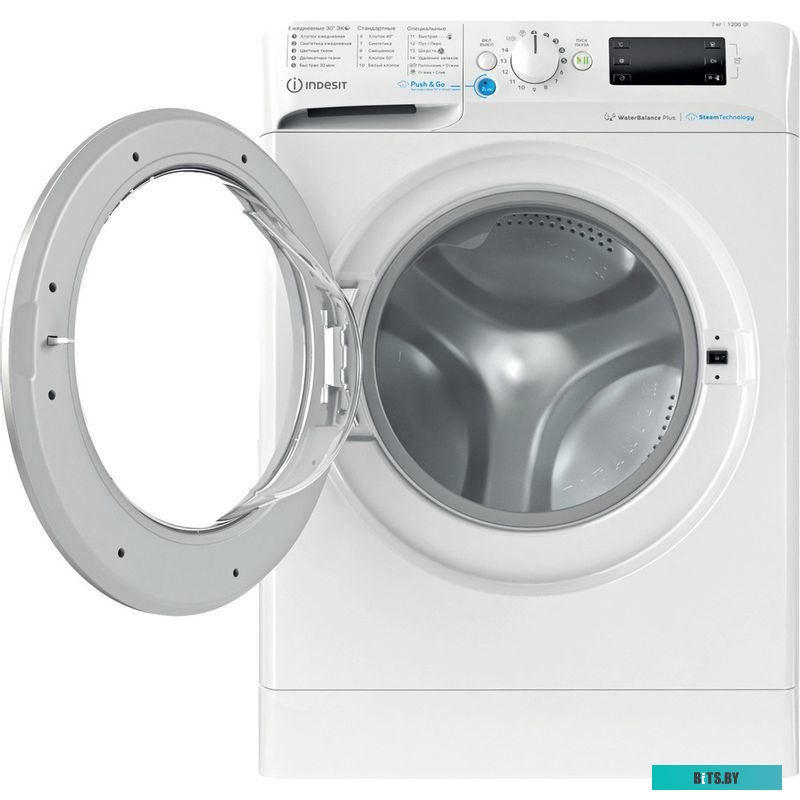 869991641680 Стиральная машина Indesit Innex BWSE 81293X WWV RU, с фронтальной загрузкой, 8кг, 1200об/мин, инверторная