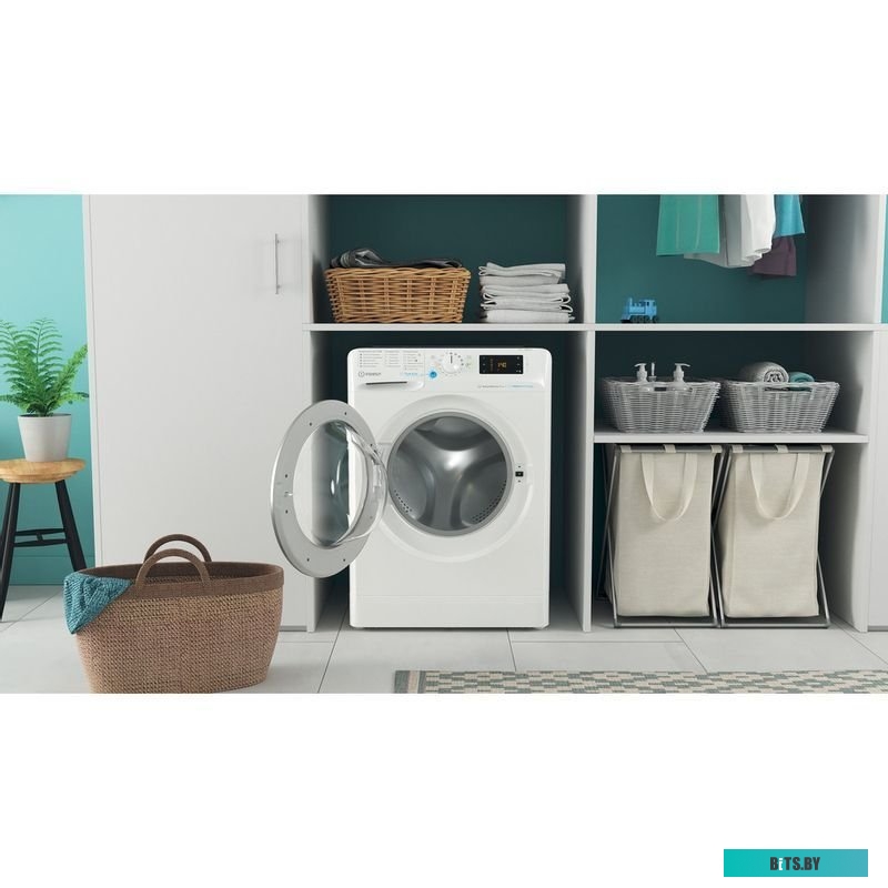 869991641680 Стиральная машина Indesit Innex BWSE 81293X WWV RU, с фронтальной загрузкой, 8кг, 1200об/мин, инверторная
