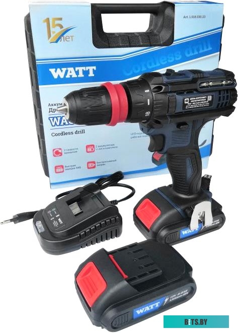 WATT WAS-18Li-3 1.018.030.23 (с 2-мя АКБ, кейс)