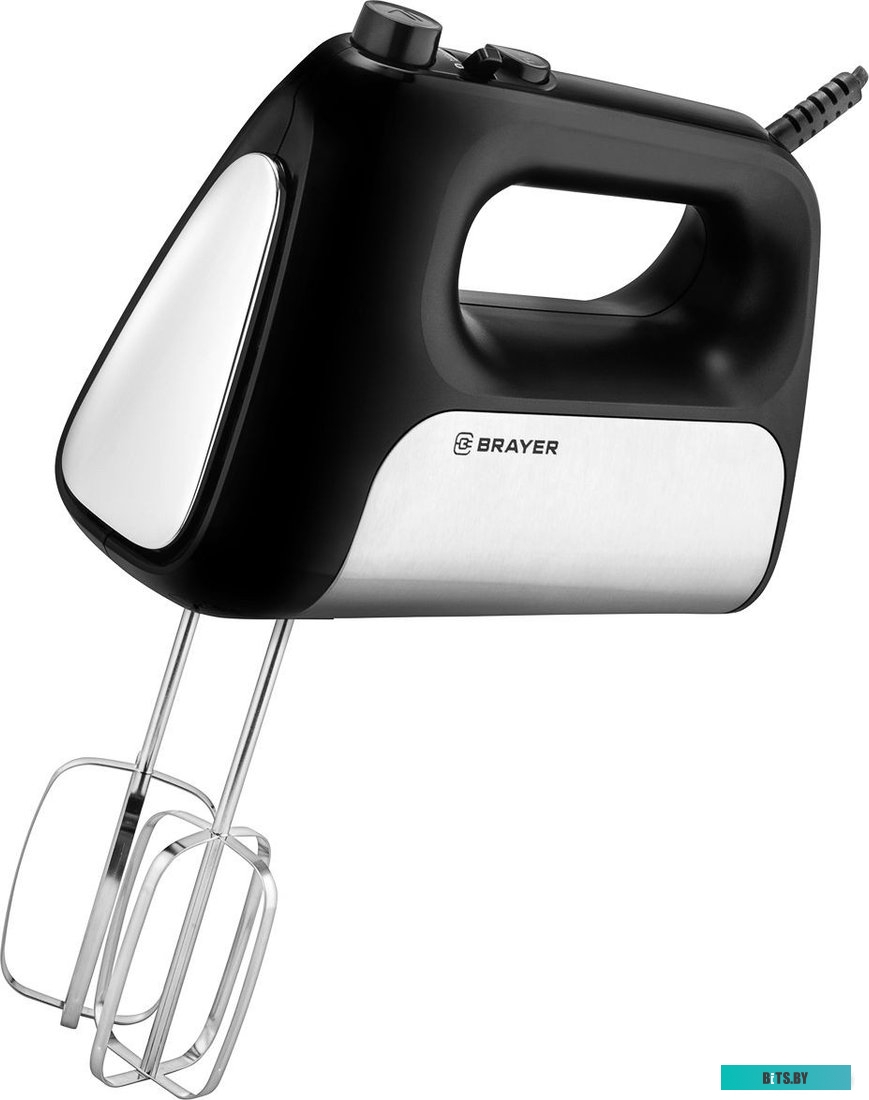 BR1303BK Миксер BRAYER BR1303BK, ручной,  черный и серый