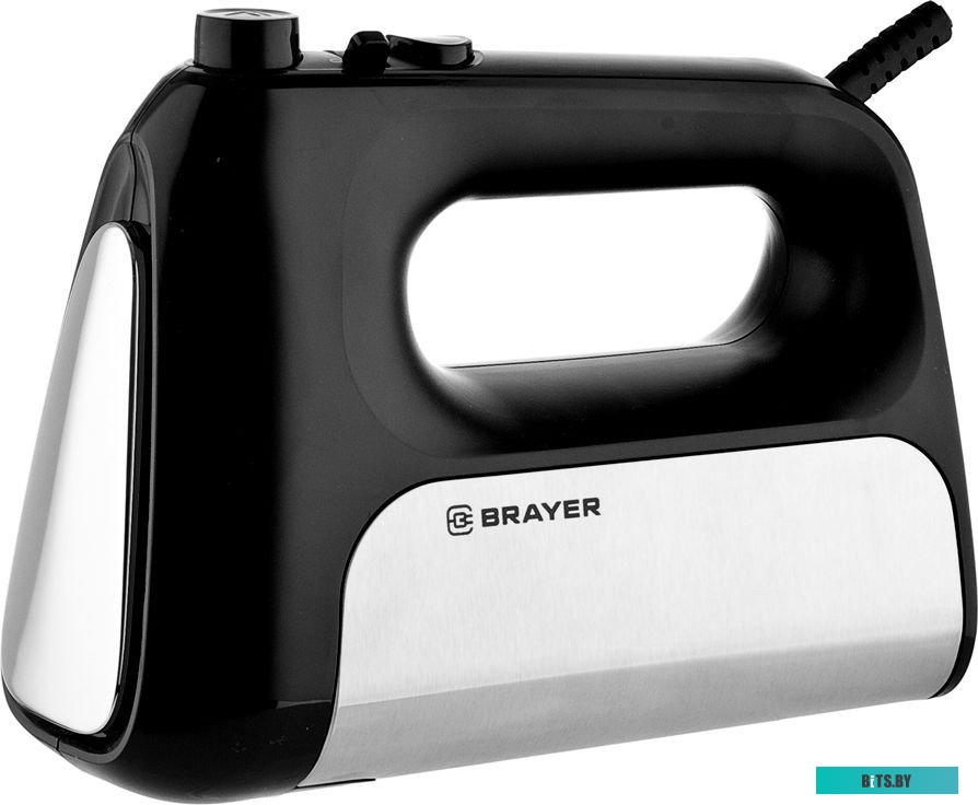 BR1303BK Миксер BRAYER BR1303BK, ручной,  черный и серый