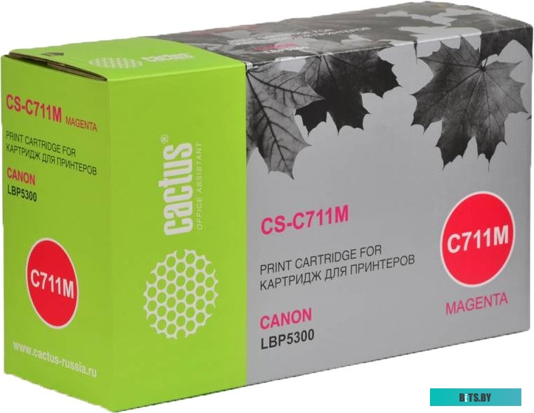 Картридж Cactus CS-C711M (аналог Canon Cartridge 711 Magenta)