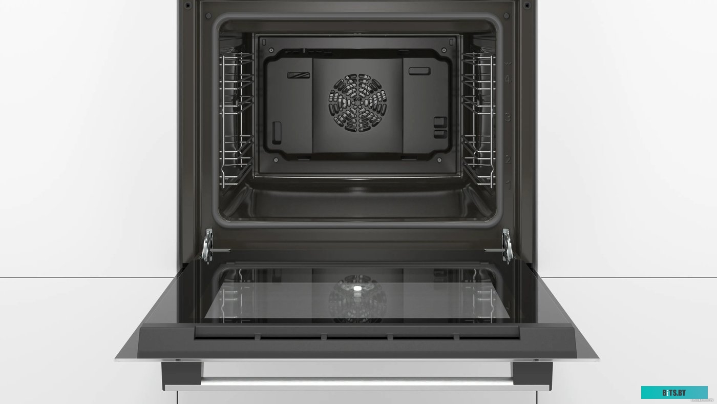 HBF113BV0Q Serie 2, духовой шкаф,цвет белый,светодиодный дисплей. класс энергоэффективности А, 5 режимов, 66 литров, сделано в Турции