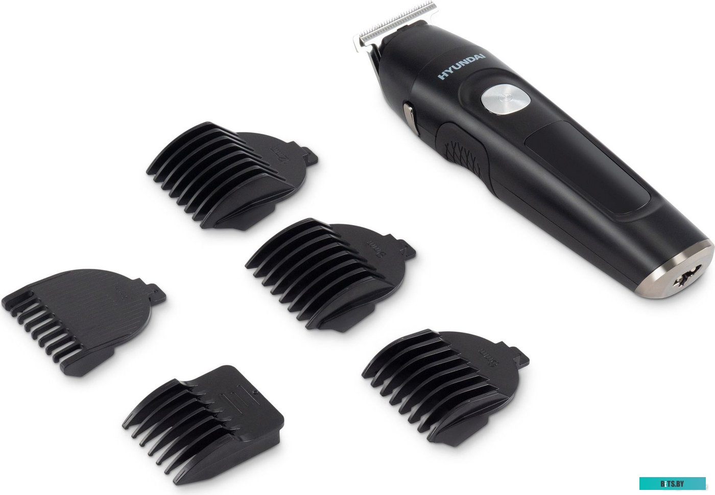 H-HC7120 Машинка для стрижки Hyundai H-HC7120 черный/серебристый 5Вт (насадок в компл:10шт)