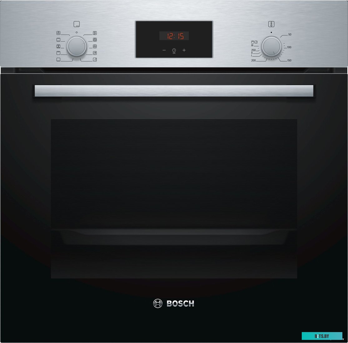 HBF154YS0 Духовой шкаф Bosch HBF154YS0,  черный/серебристый