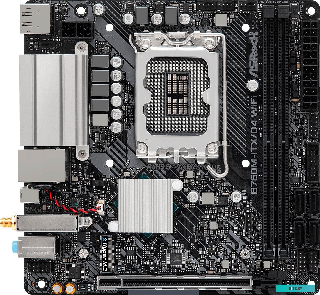 Материнская плата ASRock B760M-ITX/D4 WiFi