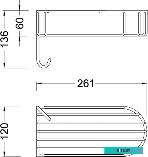 16018002 Газовая плита T 1 802 BROWN 16018002 GEFEST