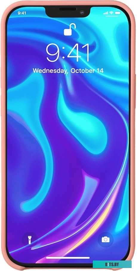 Чехол Deppa Liquid Silicone для Apple iPhone 12 mini, розовый, 87710