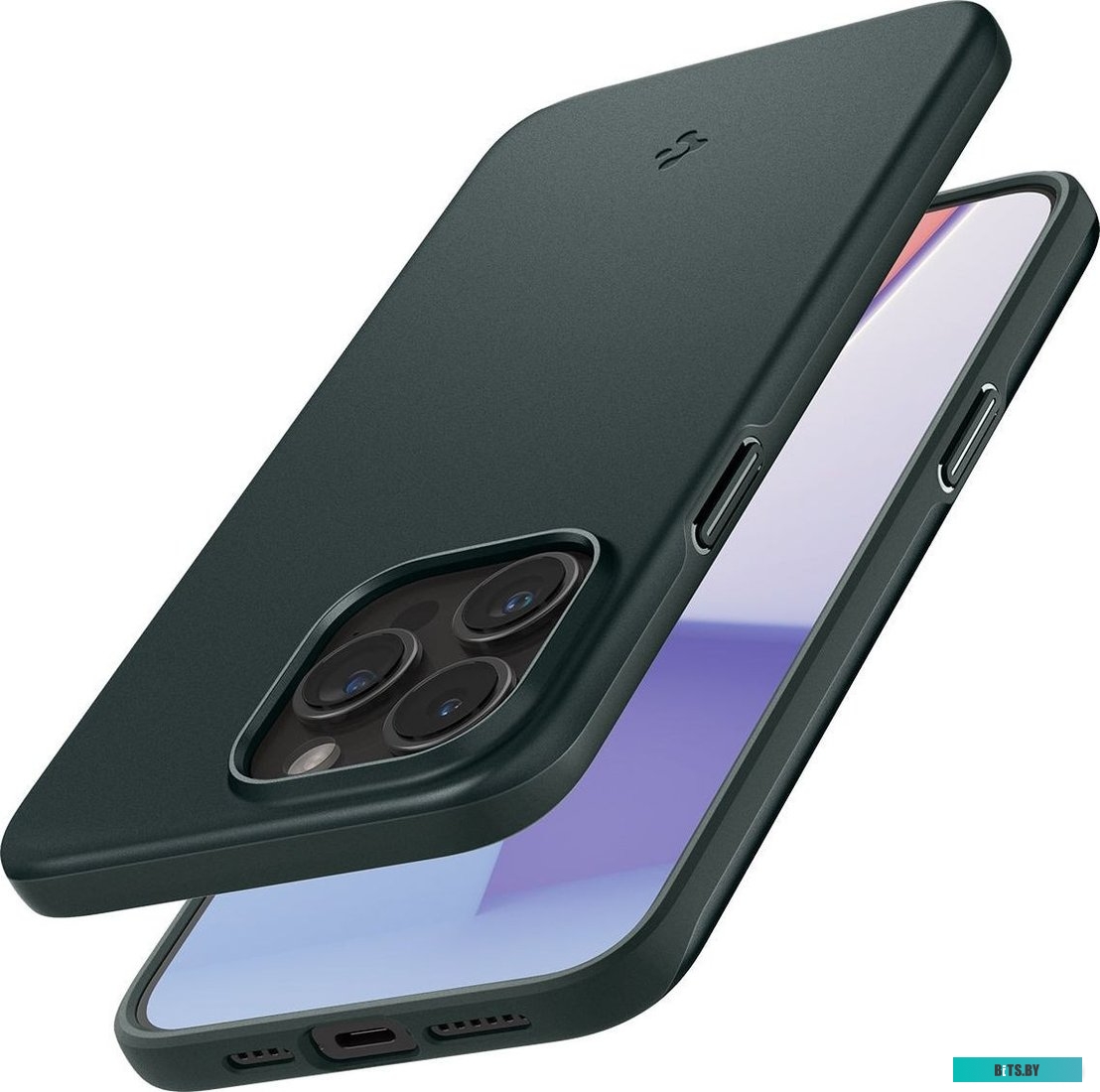 Чехол Spigen Thin Fit для iPhone 15 Pro Max ACS06548 (зеленый)