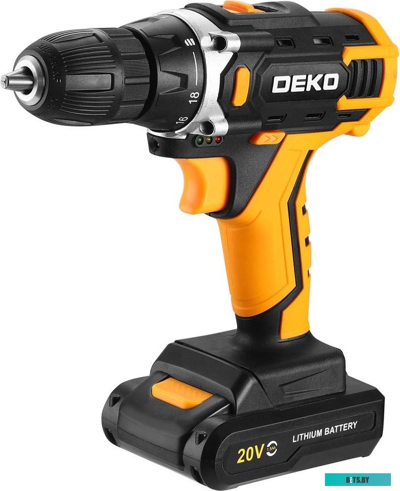 080-1004 6974129108302 Deko Banger 20V 080-1004 (с 1-им АКБ, кейс)