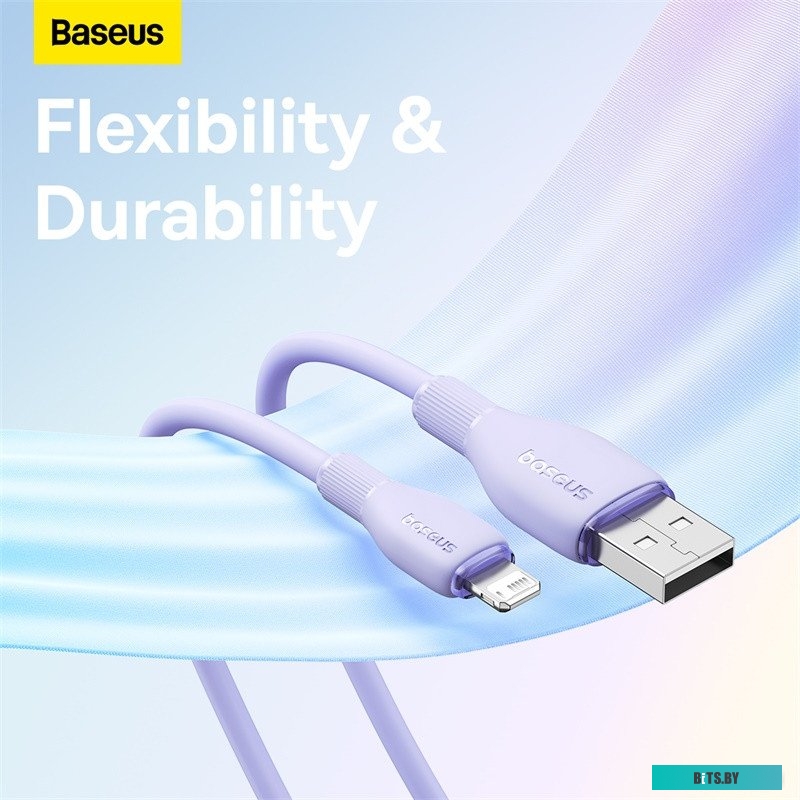 Кабель Baseus Pudding Series Fast Charging Cable 2.4A USB Type-A - Lightning P10355700511-01
