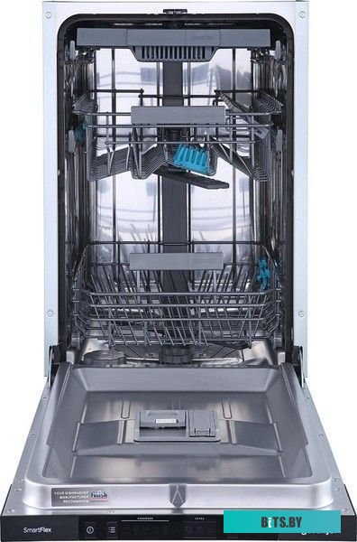 GV561D10 Встраиваемая посудомоечная машина Gorenje GV561D10,  узкая, ширина 44.8см, полновстраиваемая, загрузка 11 комплектов