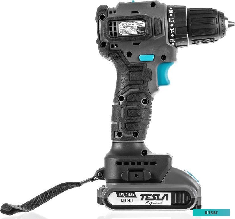 834528 8595689007270 Tesla TCD12BL 834528 (с 2-мя АКБ, кейс)