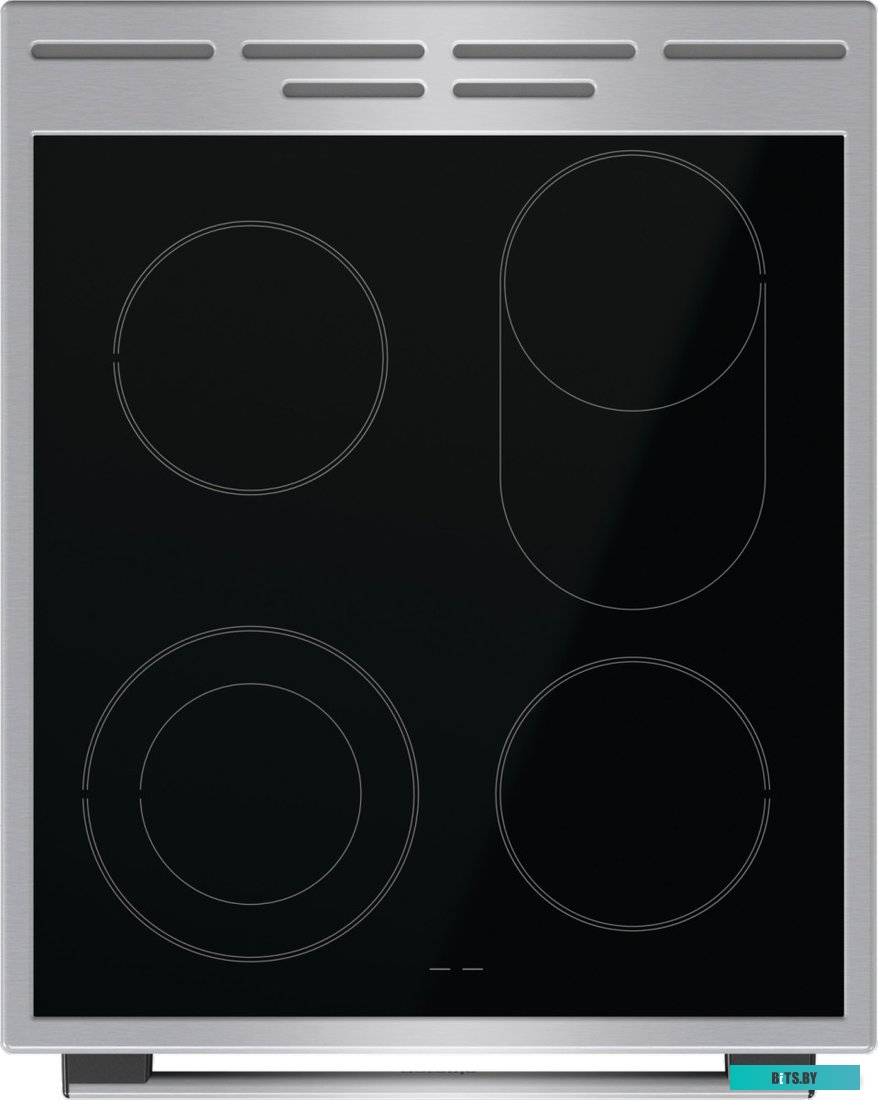 GEC5C61XPA Электрическая плита Gorenje/ Электрическая плита Gorenje, Линия Advanced, Эмаль SilverMatte, стеклокерамическая варочная поверхность, мульт