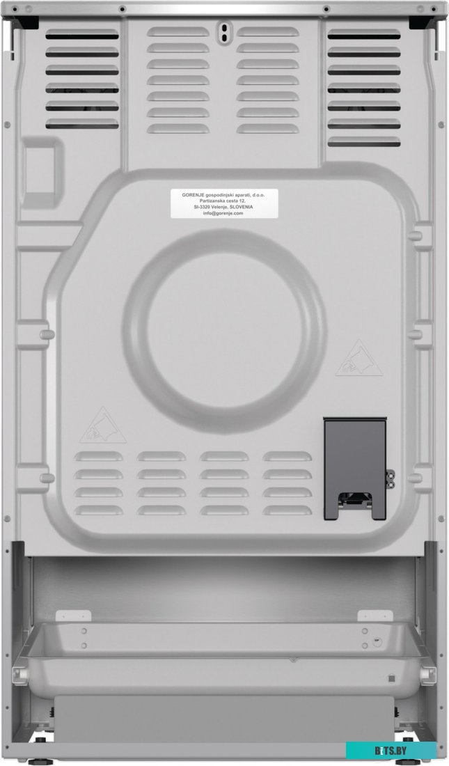 GEC5C61XPA Электрическая плита Gorenje/ Электрическая плита Gorenje, Линия Advanced, Эмаль SilverMatte, стеклокерамическая варочная поверхность, мульт