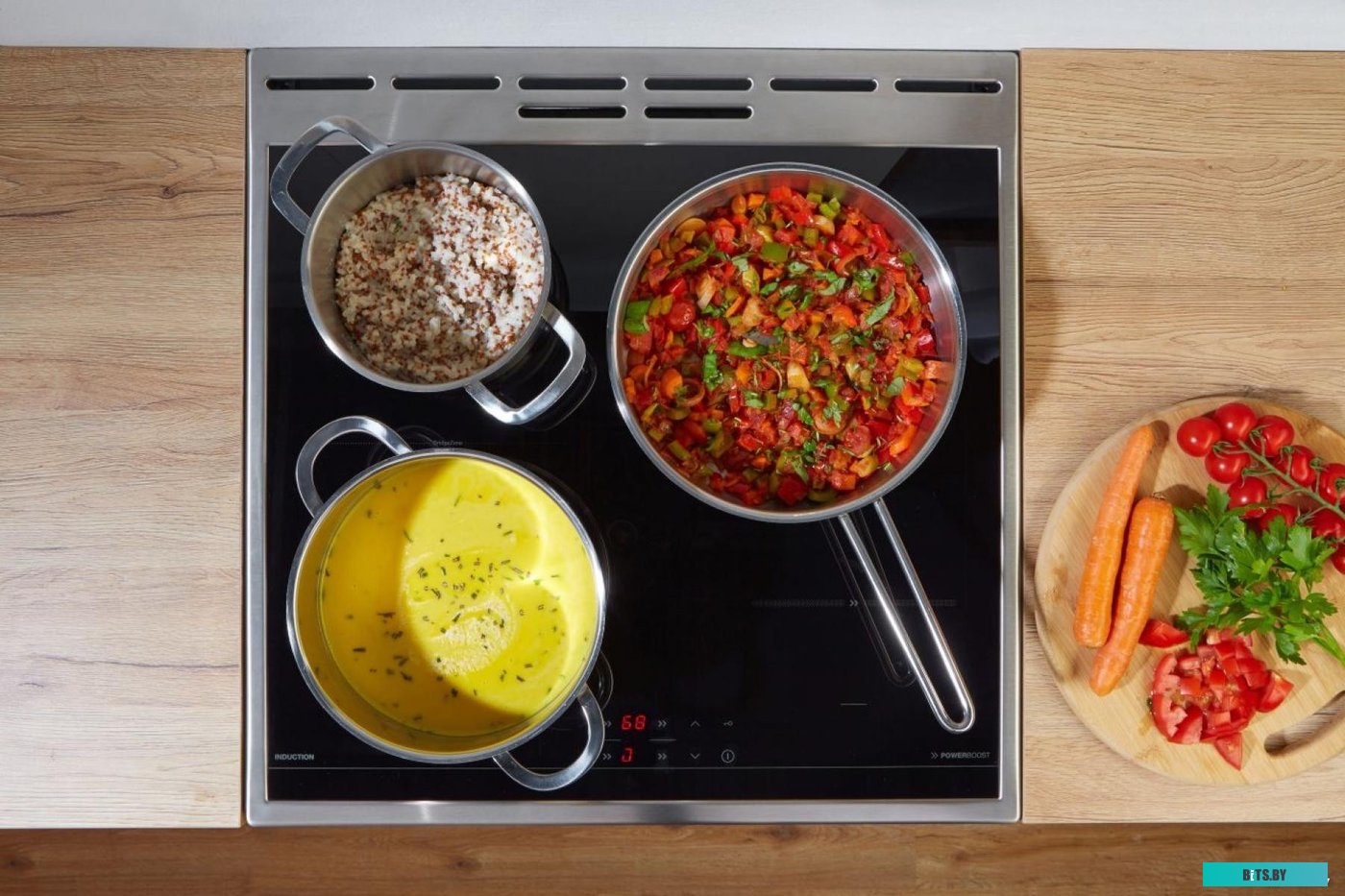 GEC5C61XPA Электрическая плита Gorenje/ Электрическая плита Gorenje, Линия Advanced, Эмаль SilverMatte, стеклокерамическая варочная поверхность, мульт