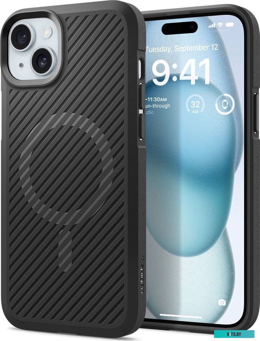 Чехол Spigen Core Armor (MagFit) для iPhone 15 ACS06480 (черный)