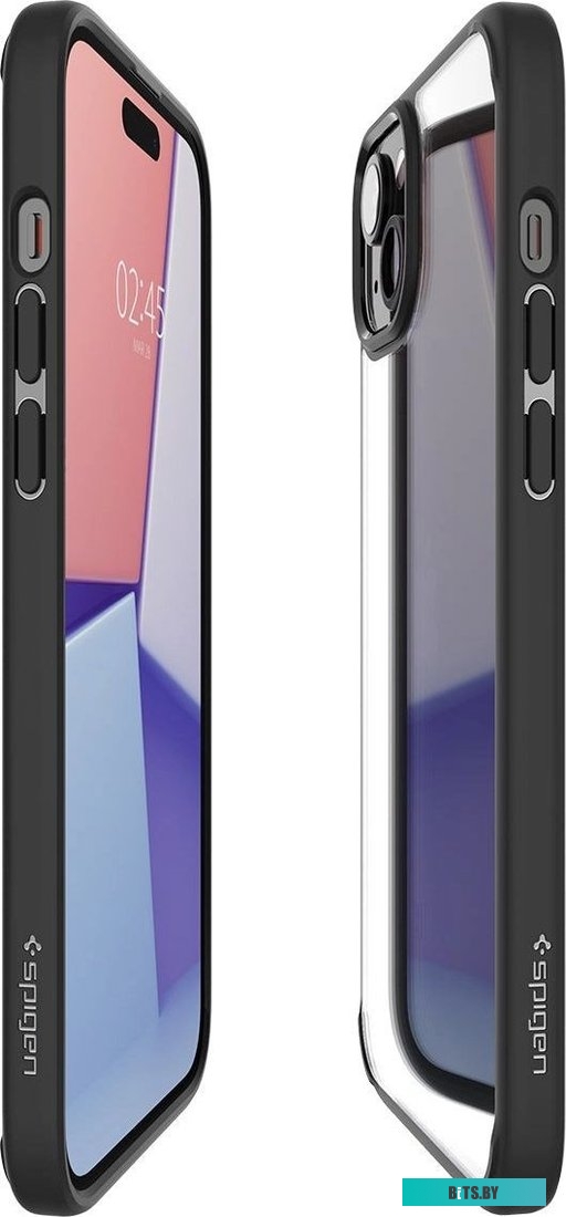 Чехол Spigen Ultra Hybrid для iPhone 15 ACS06799 (черный)