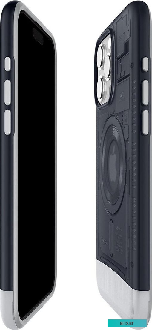 Чехол Spigen Classic C1 MagFit для iPhone 15 Pro Max ACS06607 Серый