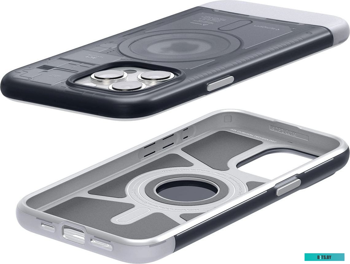 Чехол Spigen Classic C1 MagFit для iPhone 15 Pro Max ACS06607 Серый